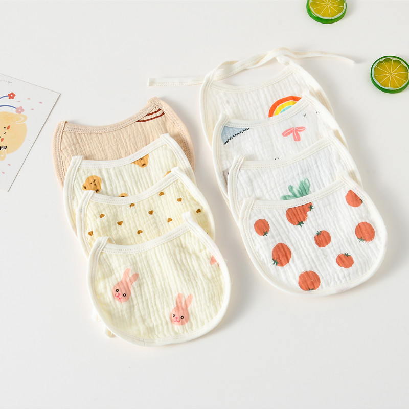 纱布小围嘴纯棉宝宝口水巾